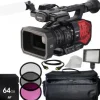 Hot Panasonic AG-DVX200 4K Handheld Camcorder with Four Thirds Sensor and Integrated Zoom Lens Basic Bundle