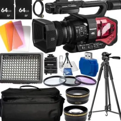 Fashion Panasonic AG-DVX200 4K Professional Camcorder with Starter Accessory Bundle
