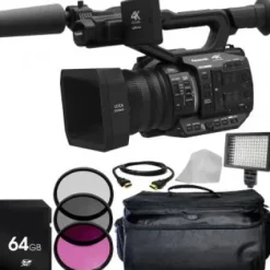 Clearance Panasonic AG-UX90 4K/HD Professional Camcorder with Accessory Bundle
