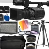 Discount Panasonic AG-UX90 4K/HD Professional Camcorder with Starter Accessory Bundle