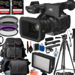 Best Panasonic HC-X1 Ultra HD 4K Professional Camcorder - HC-X1 with Professional Accessory Bundle