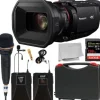 Best Sony Panasonic HC-X1500E UHD 4K HDMI Pro Camcorder with Wireless Microphone Kit
