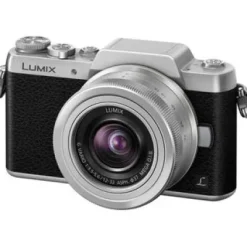 Fashion Panasonic Lumix DMC-GF7 Mirrorless Micro Four Thirds Digital Camera with 12-32mm f/3.5-5.6 ASPH. Lens (Black and Silver)