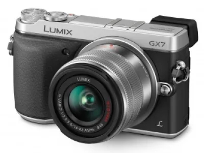 Fashion Panasonic Lumix DMC-GX7 Mirrorless Micro Four Thirds Digital Camera with 14-42mm f/3.5-5.6 Lens (Silver)