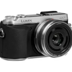 Fashion Panasonic Lumix DMC-GX7 Mirrorless Micro Four Thirds Digital Camera with 20mm f/1.7 II ASPH. Lens (Silver)