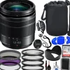 Online Panasonic Lumix G Vario 12-60mm f/3.5-5.6 ASPH. POWER O.I.S. Lens - H-FS12060 with Advanced Accessory Bundle
