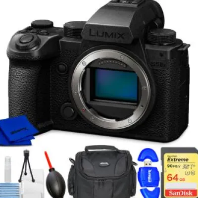 Online Panasonic Lumix S5 IIX Mirrorless Camera Bundle