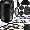 Best Panasonic Lumix S 24-105mm f/4 Macro O.I.S. Lens - S-R24105 with Advanced Accessory Bundle
