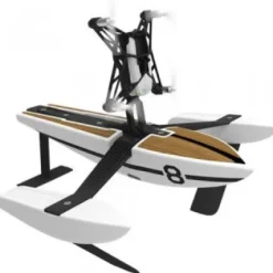 Outlet Parrot MiniDrones Hydrofoil Drone Newz (White)