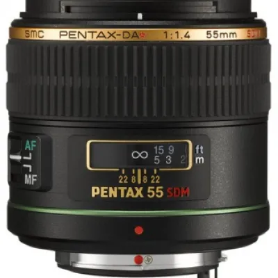 New Pentax Telephoto 55mm f/1.4 DA* SDM Autofocus Lens for Digital SLR