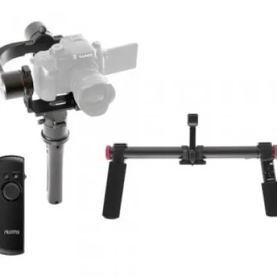 Best Pilotfly H2 3-Axis Gimbal Stabilizer & Two-Hand Holder Kit