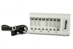 Outlet Ultimaxx Rapid Charger for 8 AA AAA Ni-MH NICD Rechargeable Batteries