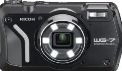 Clearance Ricoh WG-7 Digital Camera Tough Waterproof Dustproof 4K WEB Camera (Black)