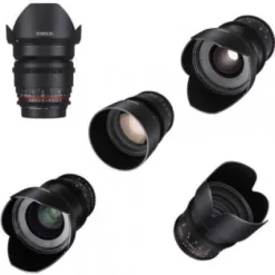 Best Rokinon 16, 24, 35, 50, 85mm Cine DS Lens Kit for Sony E-Mount