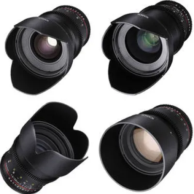 Online Rokinon 24, 35, 50, 85mm T1.5 Cine DS Lens Kit for Canon EF Mount