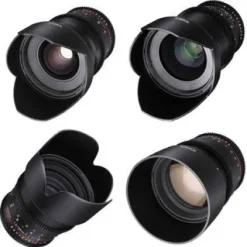 Clearance Rokinon 24, 35, 50, 85mm T1.5 Cine DS Lens Kit for Sony E-Mount