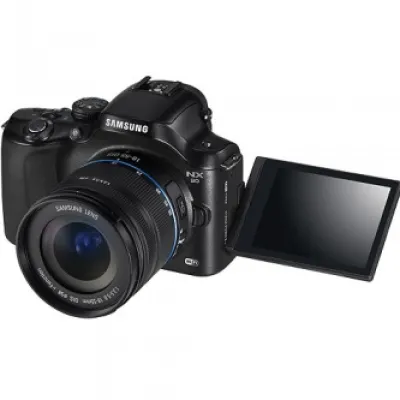 Online Samsung 20.3Mp NX20 Mirrorless Wi-Fi Digital Camera with 18-55mm Lens (Black)