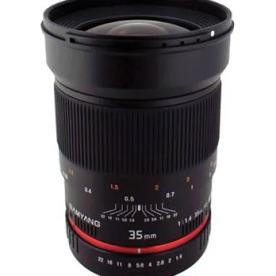 Hot Samyang 35mm f1.4 AS UMC Lens- Samsung NX Fit