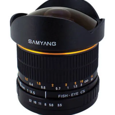 Sale Samyang 8mm Ultra Wide Angle f/3.5 Fisheye Lens for Canon Mount