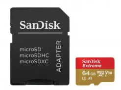 Sale Sandisk Extreme 64GB microSDXC UHS-I Card - SDSQXAF-064G-GN6MA [Newest Version]