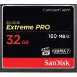 Online SLRHut SanDisk 32GB Extreme Pro CompactFlash Memory Card (160MB/s)