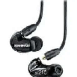 Outlet Shure SE215 Sound-Isolating In-Ear Stereo Earphones (Black)