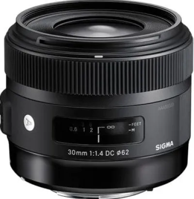 Hot Sigma 30mm f/1.4 DC HSM Art Lens for Nikon (Black)