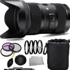 Discount Sigma 18-35mm f/1.8 DC HSM Lens for Canon Accessory Bundle