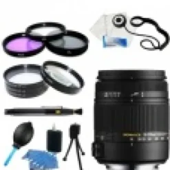 Clearance Sigma 18-250mm f/3.5-6.3 DC OS HSM Autofocus Zoom Lens For Pentax Cameras + Accessory Bundle