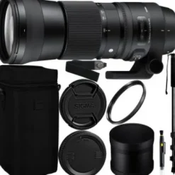 Best Sigma 150-600mm f/5-6.3 DG OS HSM Contemporary Lens for Nikon F Accessory Bundle