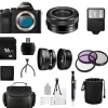 Best Sony Alpha a7S / ILCE 7S Mirrorless Digital Camera with 16-50mm E Mount Lens + Complete Custom Bundle