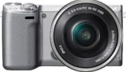 Hot Sony Alpha NEX-5R Mirrorless Digital Camera with 16-50mm f/3.5-5.6 Retractable Zoom Lens (NEX5R)(Silver)