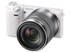Hot Sony Alpha NEX-5R Mirrorless Digital Camera with 18-55mm f/3.5-5.6 E-mount Zoom Lens (White)(NEX5R)
