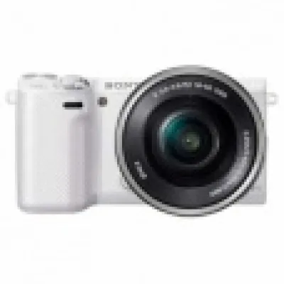 Discount Sony Alpha NEX-5R Mirrorless Digital Camera with 16-50mm f/3.5-5.6 Retractable Zoom Lens (NEX5R)(White)
