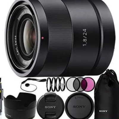 Sale Sony Carl Zeiss Sonnar T E 24mm F/1.8 ZA Lens Accessory Bundle