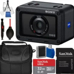 New Sony Cyber-shot DSC-RX0 II Digital Camera and Accessory Bundle