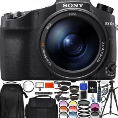 New Sony Cyber-shot DSC-RX10 IV Digital Camera - Pro Bundle