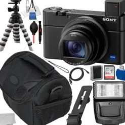 New Sony Cyber-shot DSC-RX100 VII Digital Camera - DSC-RX100M7 with Must Have Accessory Bundle
