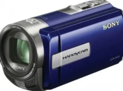 Online Sony DCR-SX45E PAL Camcorder (Blue)