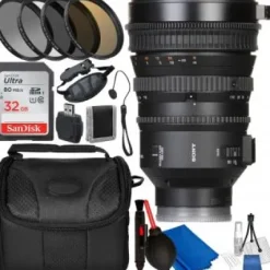 Clearance Sony E PZ 18-110mm f/4 G OSS Lens with Accessory Bundle