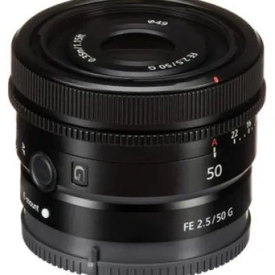 New Sony FE 50mm f/2.5 G Lens