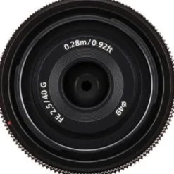 Clearance Sony FE 40mm f/2.5 G Lens + 0.43x Wide-Angle Lens Attachment with Detachable Macro, 3PC Multi-Coated UV Filter Kit (UV, CPL, FLD), 2.2X Telephoto Lens Attachment & Much More (20pc Bundle)