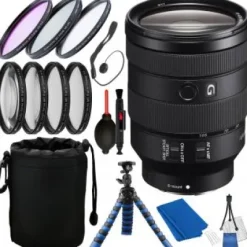 Hot Sony FE 24-105mm f/4 G OSS Lens with Accessory Bundle