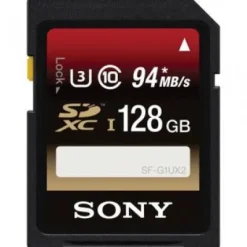 Discount SLRHut Sony 128GB High Speed UHS-I SDXC U3 Memory Card (Class 10)