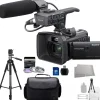 Best Sony HXRNX30U Palm Size NXCAM HD Camcorder with Projector & 96GB HDD + Accessory Bundle (NX30)