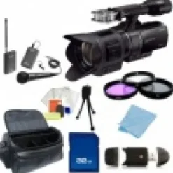 Sale Sony NEX-VG30EH PAL Camcorder with 18-200mm Power Zoom Lens + Accessory Bundle