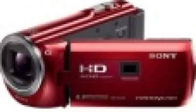 Sale Sony PJ380E PAL HD Camcorder with Projector(Red)