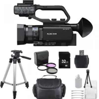 Outlet Sony PXW-X70 Professional XDCAM Compact Camcorder + Custom Accessory Bundle