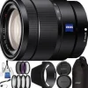 Hot Sony Vario-Tessar T E 16-70mm f/4 ZA OSS Lens with 9PC Accessory Bundle