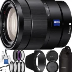 Hot Sony Vario-Tessar T E 16-70mm f/4 ZA OSS Lens with 9PC Accessory Bundle
